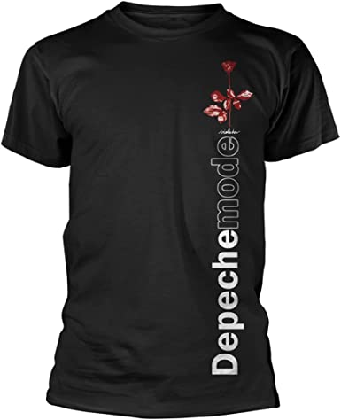 depeche mode side rose men's t-shirt