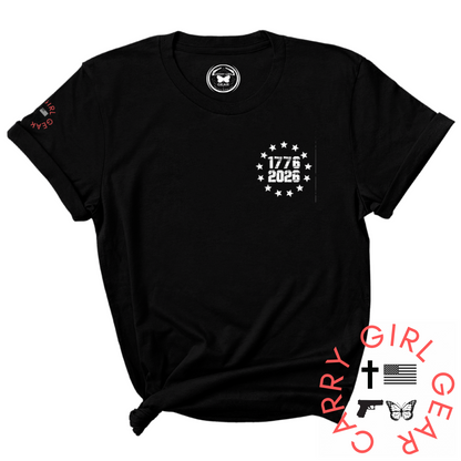 america 250th anniversary patriotic t-shirt | distressed flag graphic tee